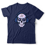 Deez Noobz Colour Skull Unisex T Shirt