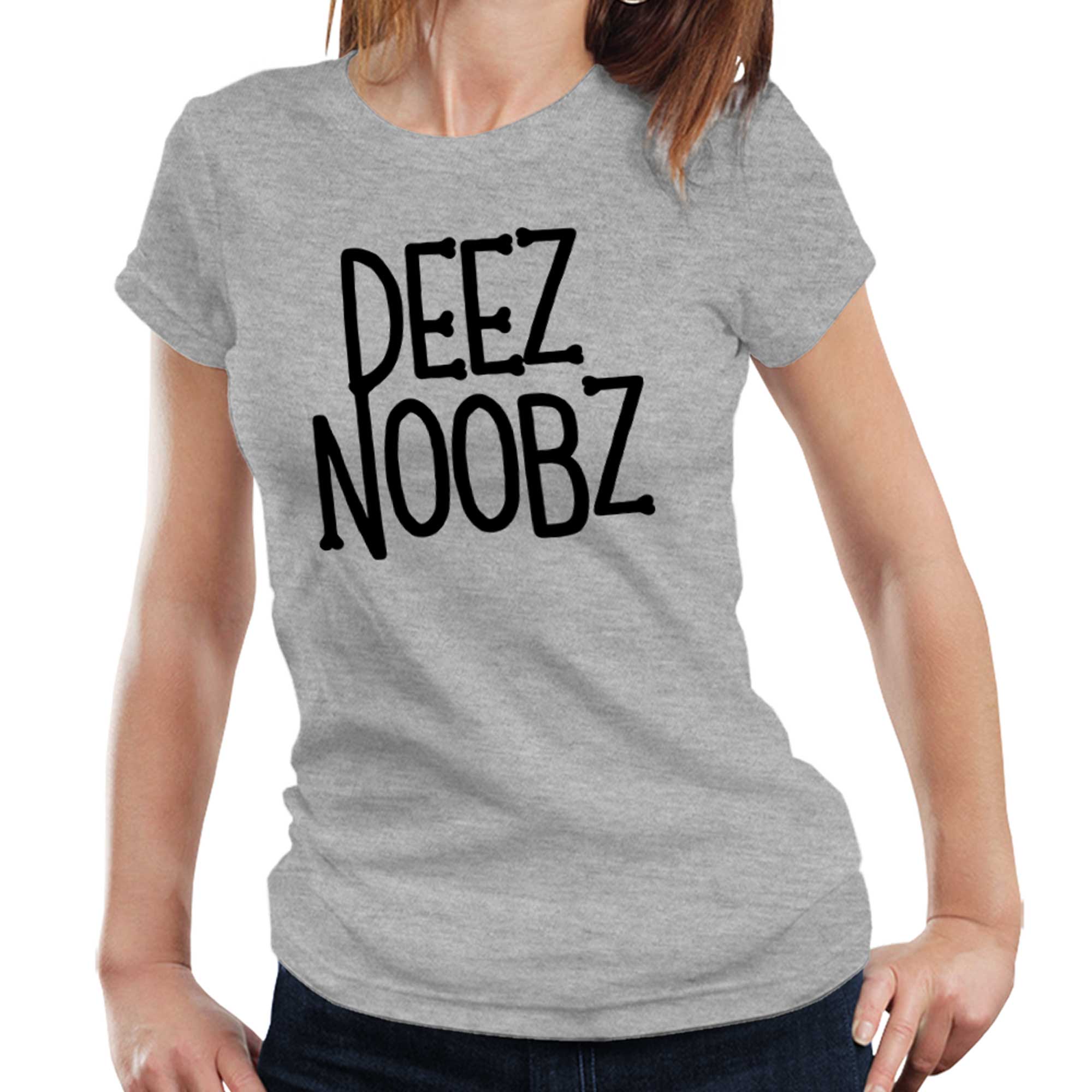 Deez Noobz Ladies T Shirt