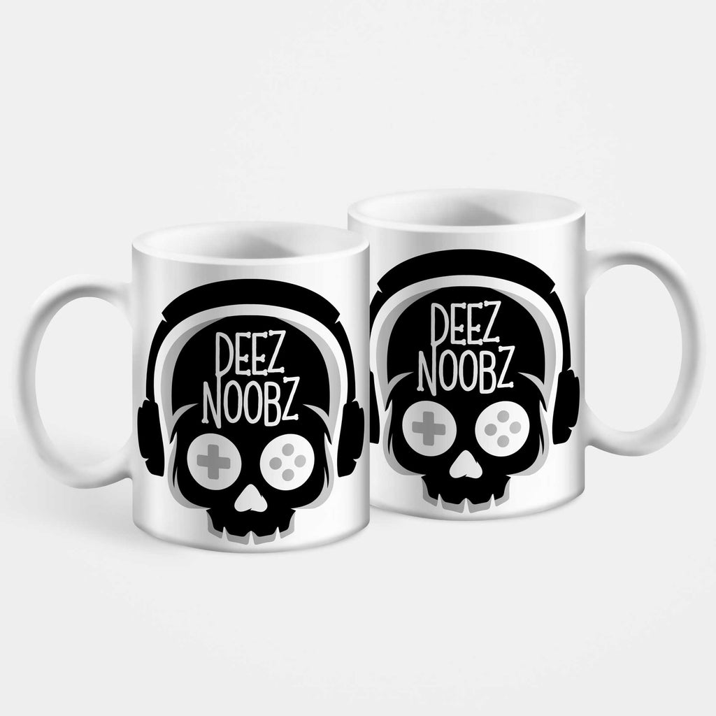 Deez Noobz Skull Mug