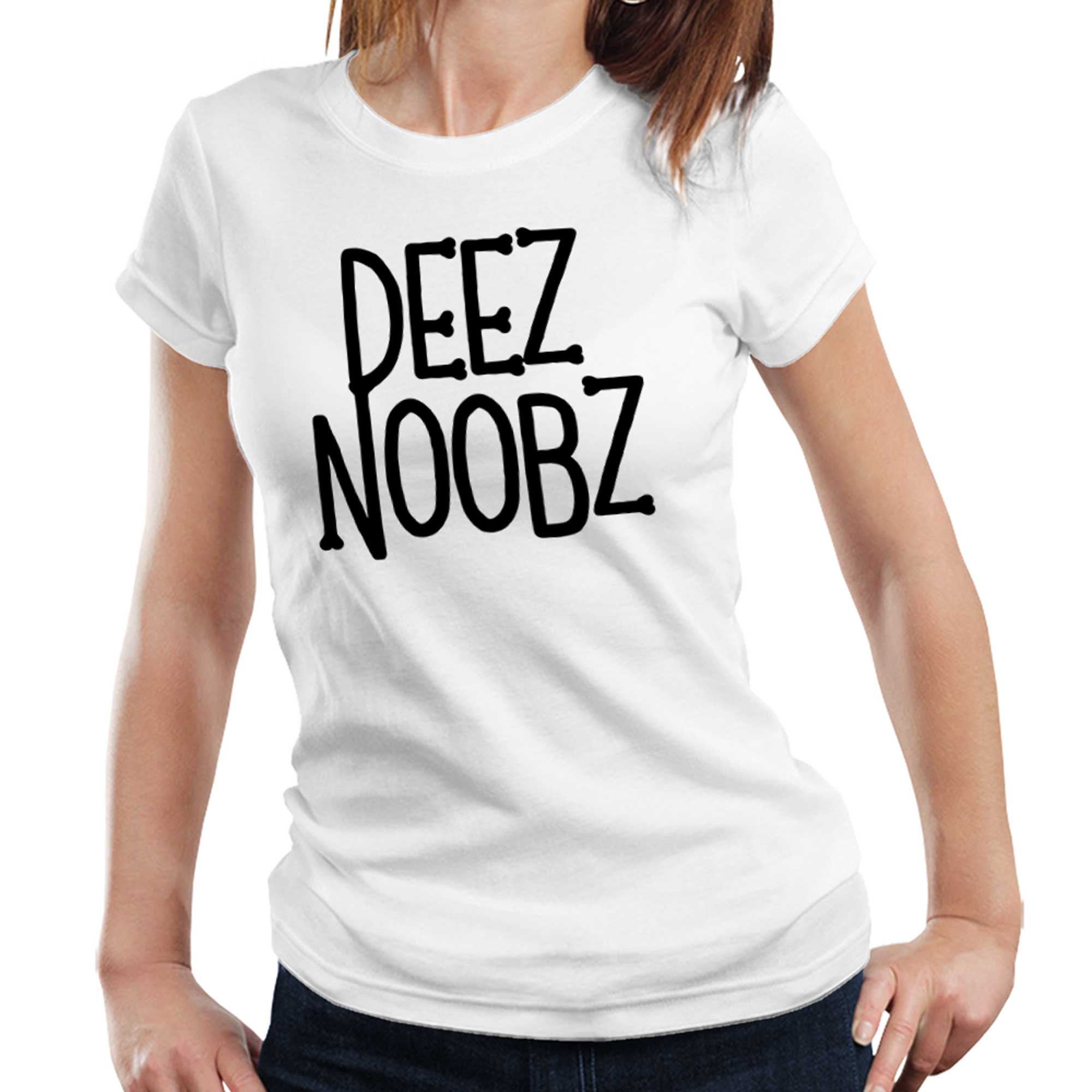 Deez Noobz Ladies T Shirt