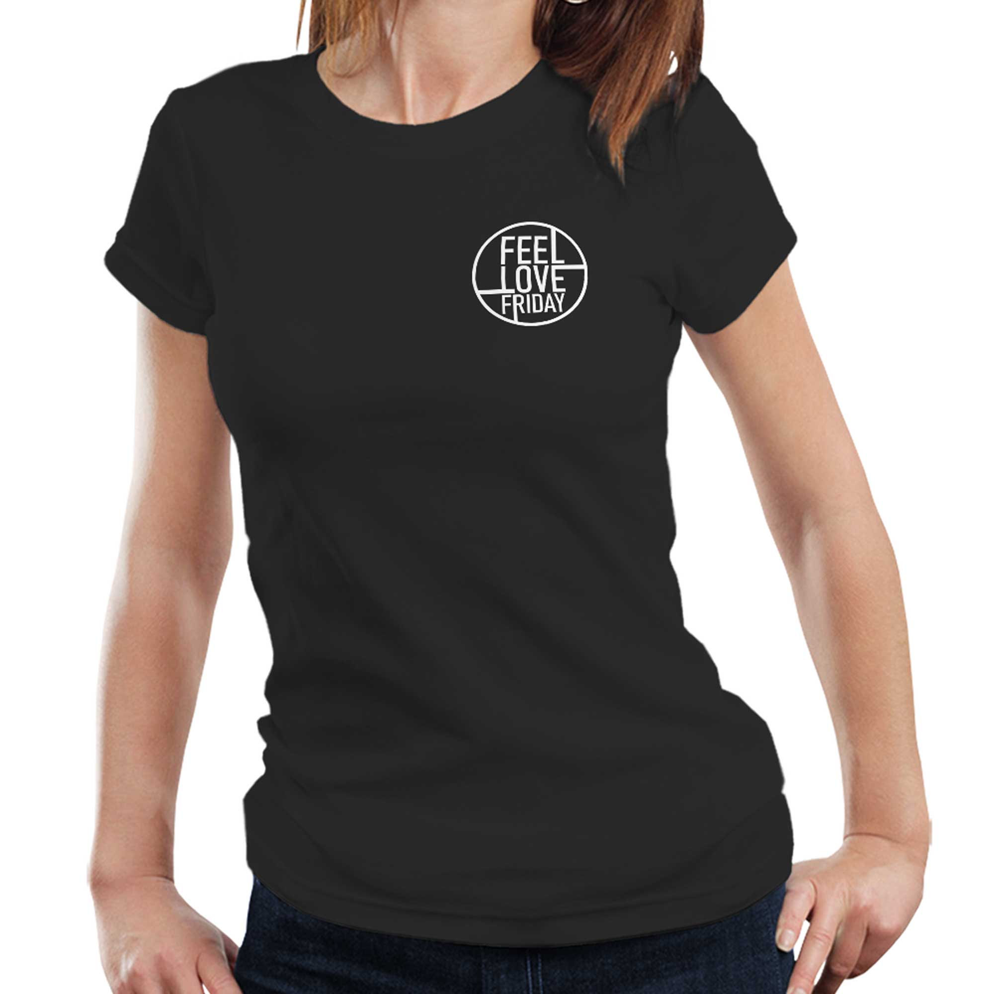 FLF Circle Badge Ladies T Shirt