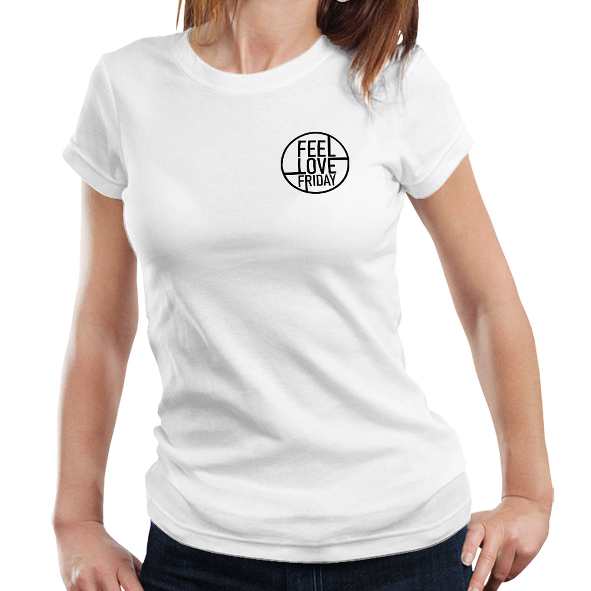 FLF Circle Badge Ladies T Shirt