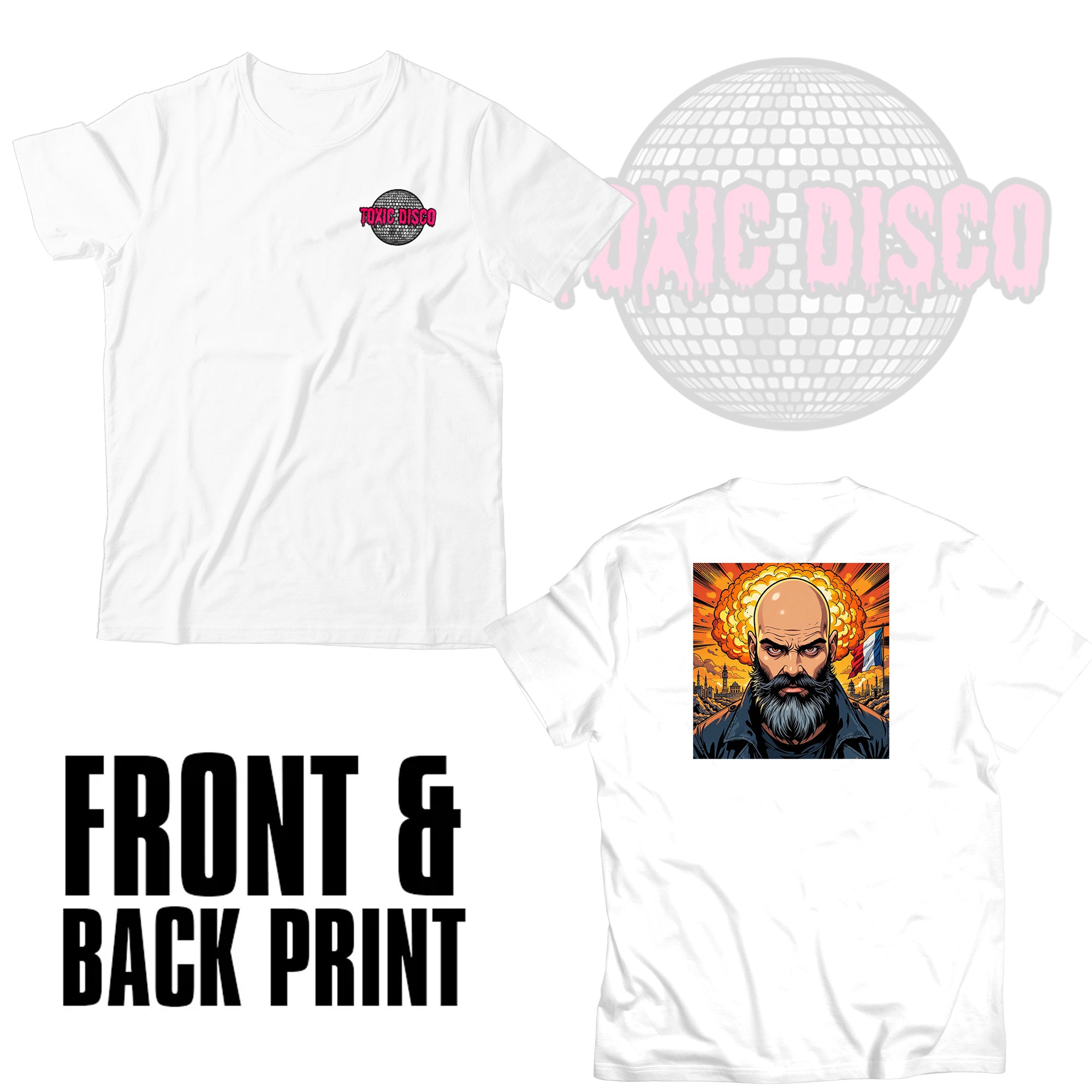 Jeremy Devila Unisex T Shirt Front & Back