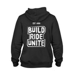 Troserch Mountain Biking Association Unisex Hoodie Front & Back