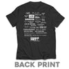 Charlie Price Back Print Design Unisex T Shirt