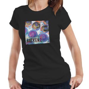 Buckerz Neon Can Ladies T Shirt