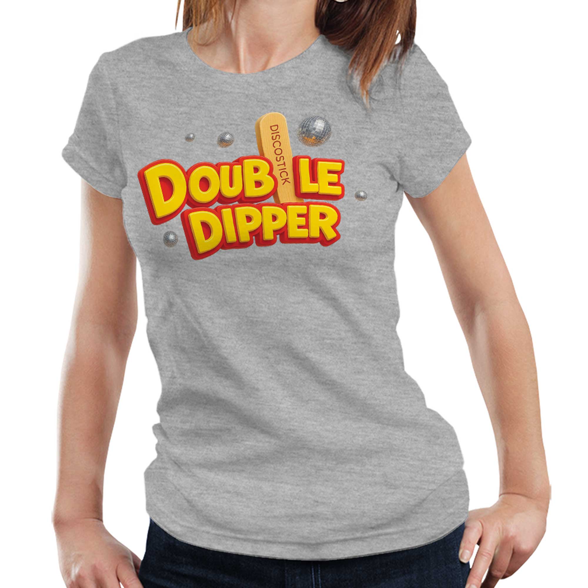Double Dipper Ladies T Shirt