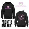 Old Skool Raving Front & Back Ladies Hoodie