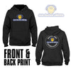 Old Skool Raving Front & Back Unisex Hoodie