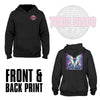 Mixer Design Unisex Hoodie Front & Back