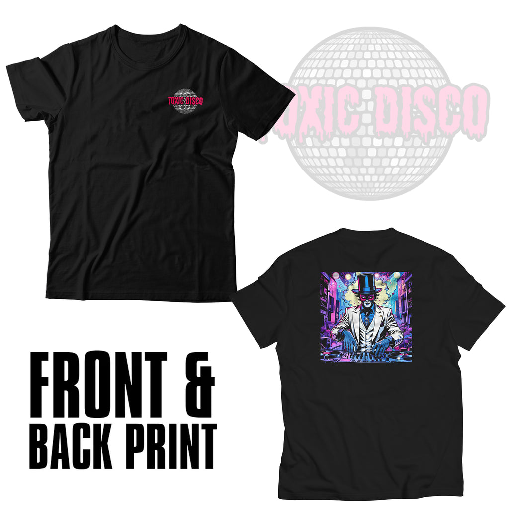 Mixer Design Unisex T Shirt Front & Back