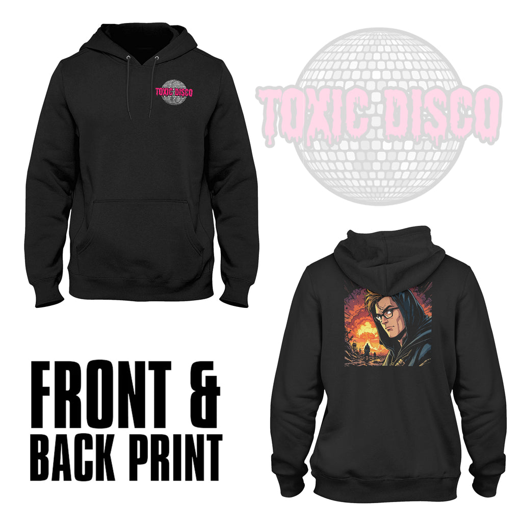 Nuke Design Unisex Hoodie Front & Back