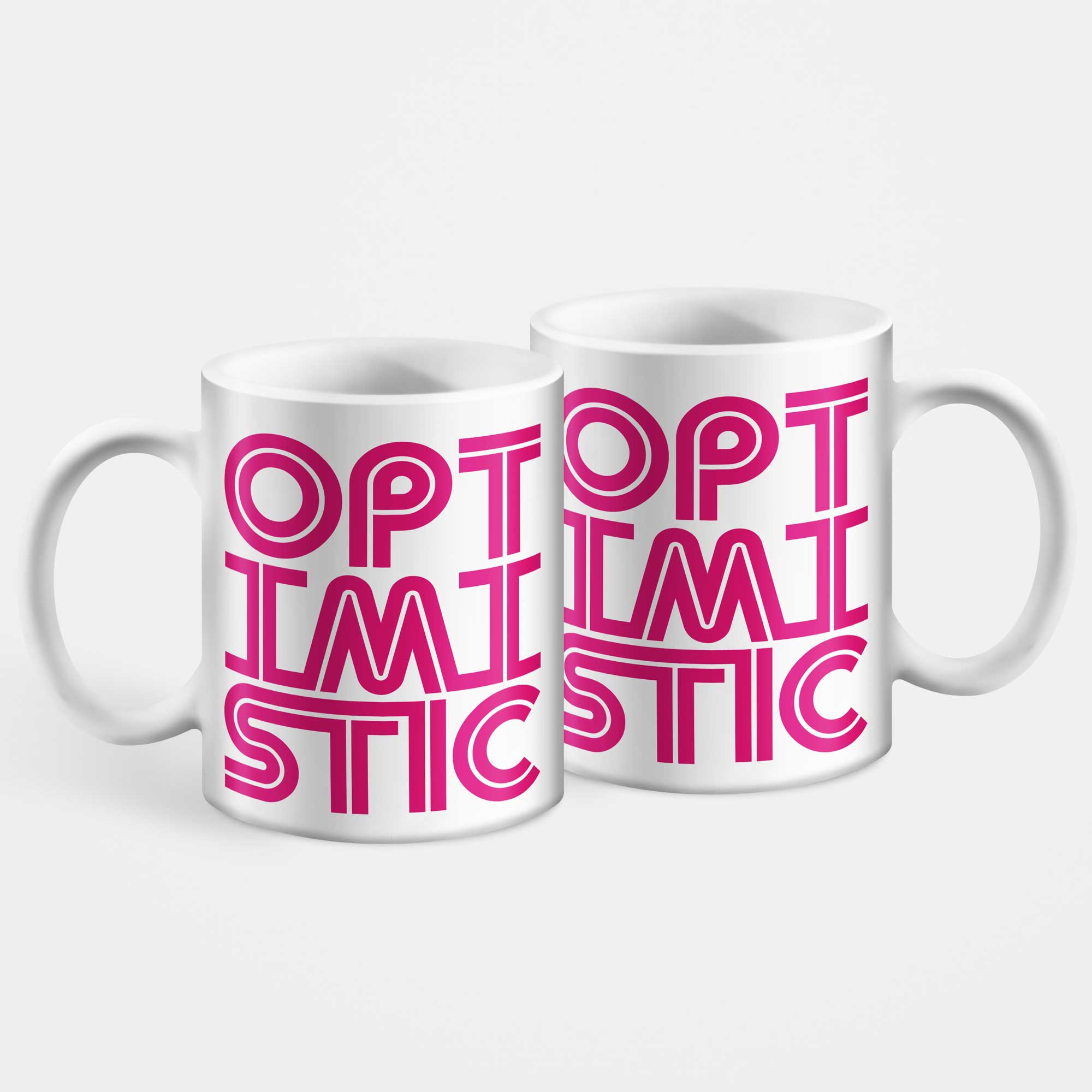 Optimistic 2025 Mug