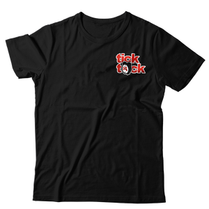 Tick Tock 34th Anniversary Unisex T Shirt Front & Back