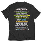 Tick Tock 34th Anniversary Unisex T Shirt Front & Back