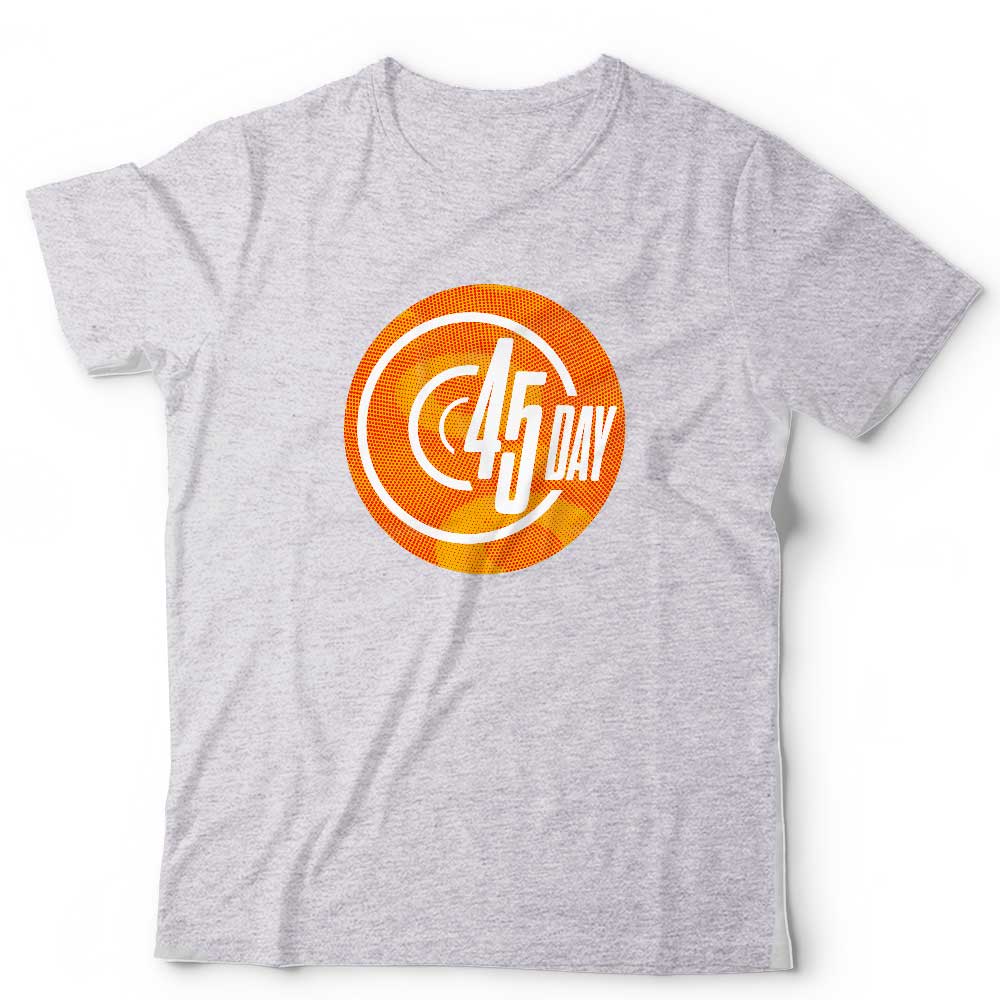 45 Day Orange Logo Unisex T Shirt