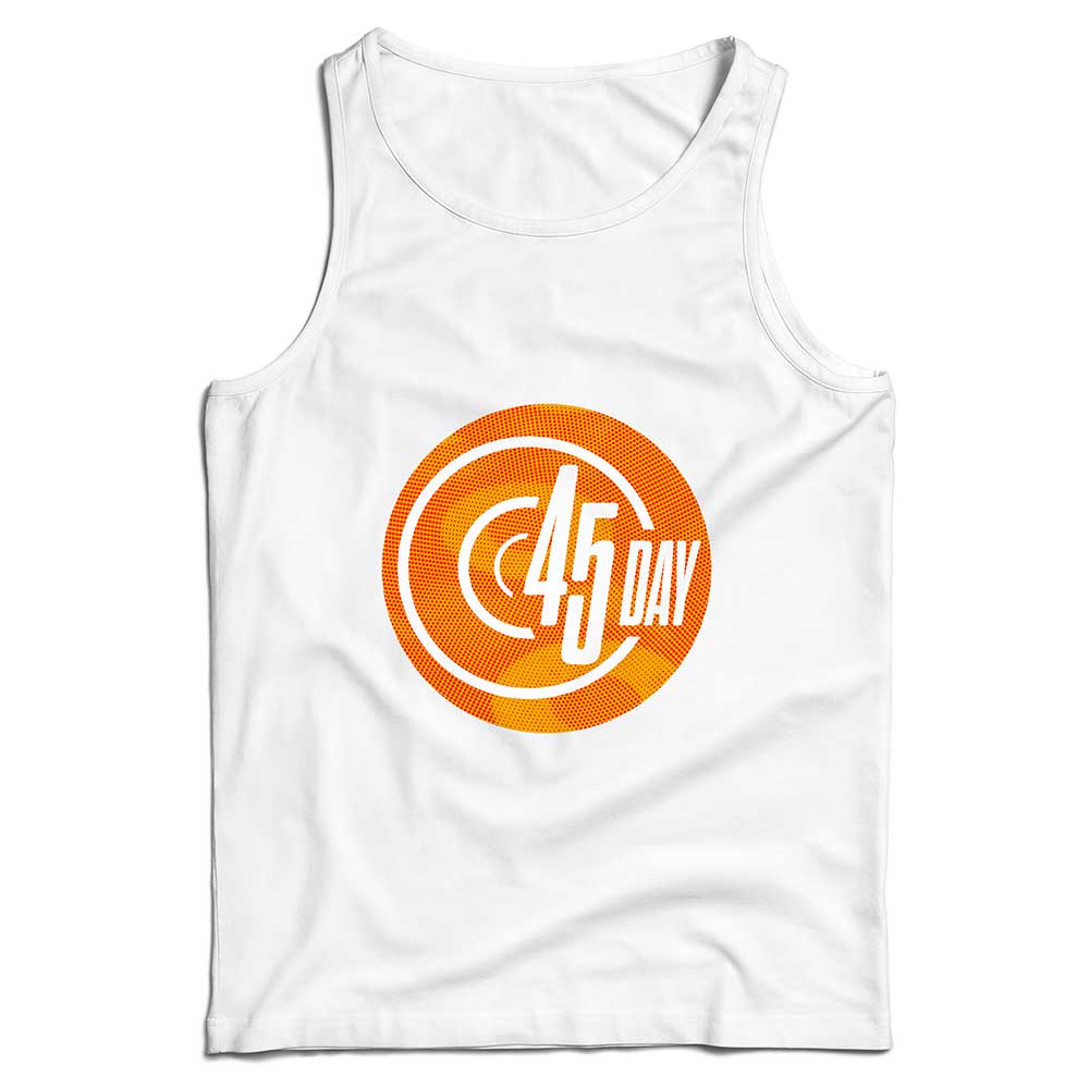 45 Day Orange Logo Unisex Vest