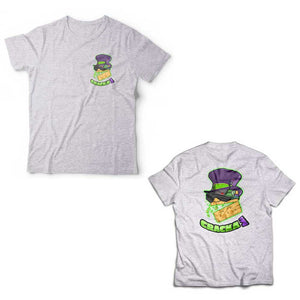 Cracka Mad Hatter Front & Back Unisex T Shirt