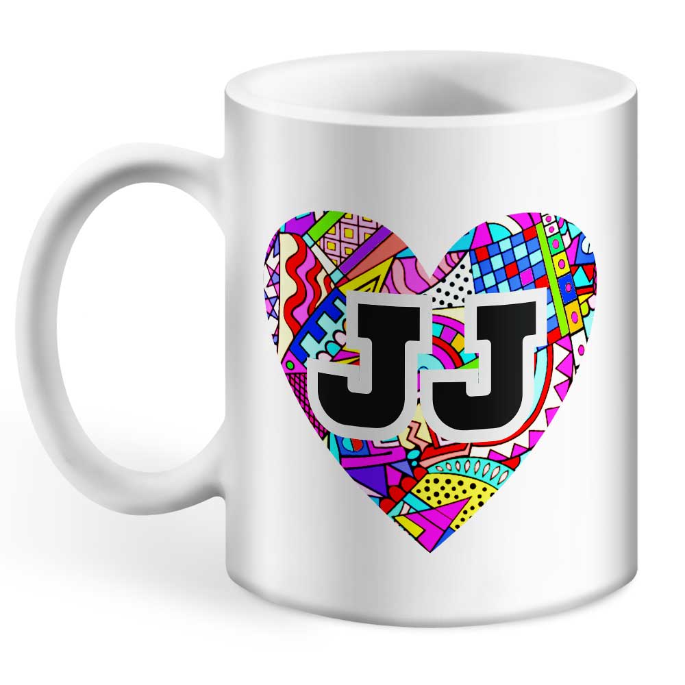 JJ Heart Mug