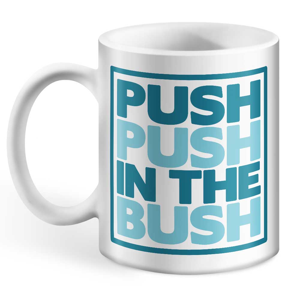 Michael Gray Push Logo Mug