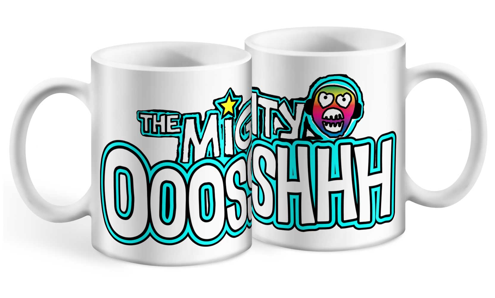 Mighty Ooossshhh Logo Mug