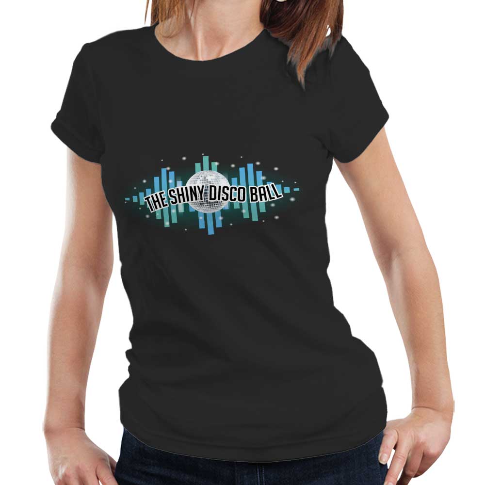 The Shiny Disco Ball Ladies T Shirt