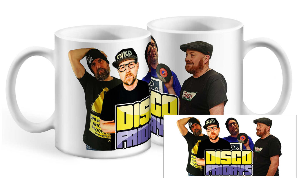 Disco Fridays Wrap Mug