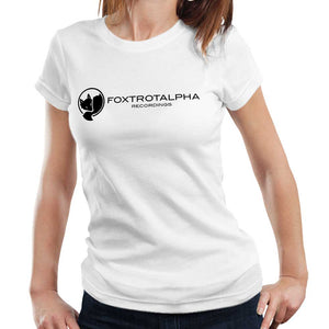 FoxTrotAlpha Banner Logo Ladies T Shirt