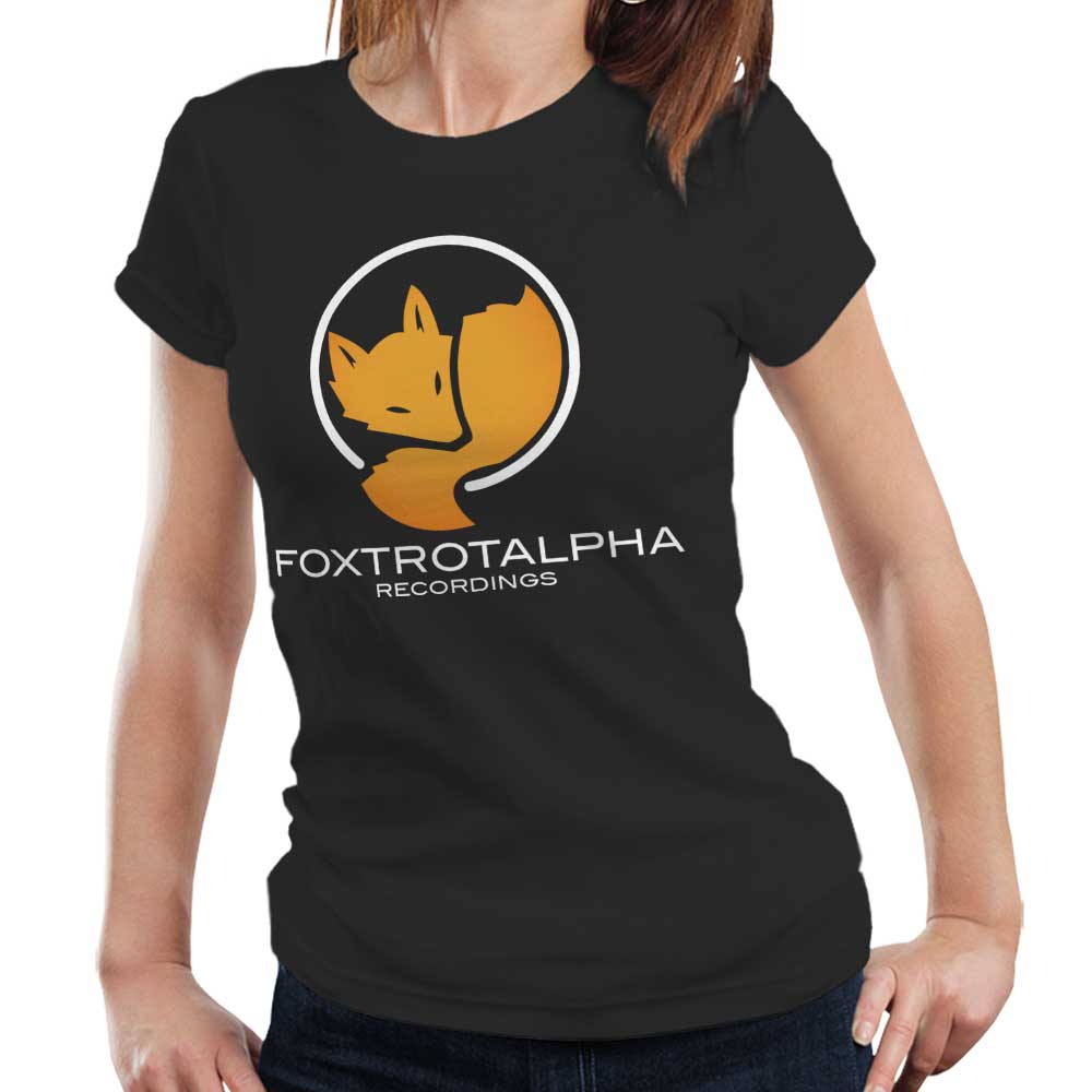 FoxTrotAlpha Recordings Colour Logo Ladies T Shirt