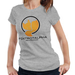 FoxTrotAlpha Recordings Colour Logo Ladies T Shirt