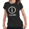 i Music Logo Ladies T Shirt
