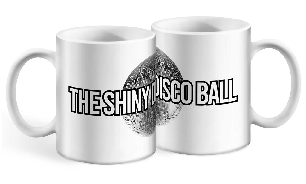 Shiny Disco Ball New Logo Mug