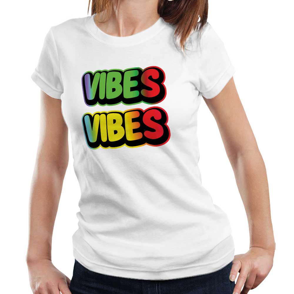 Vibes Ladies T Shirt